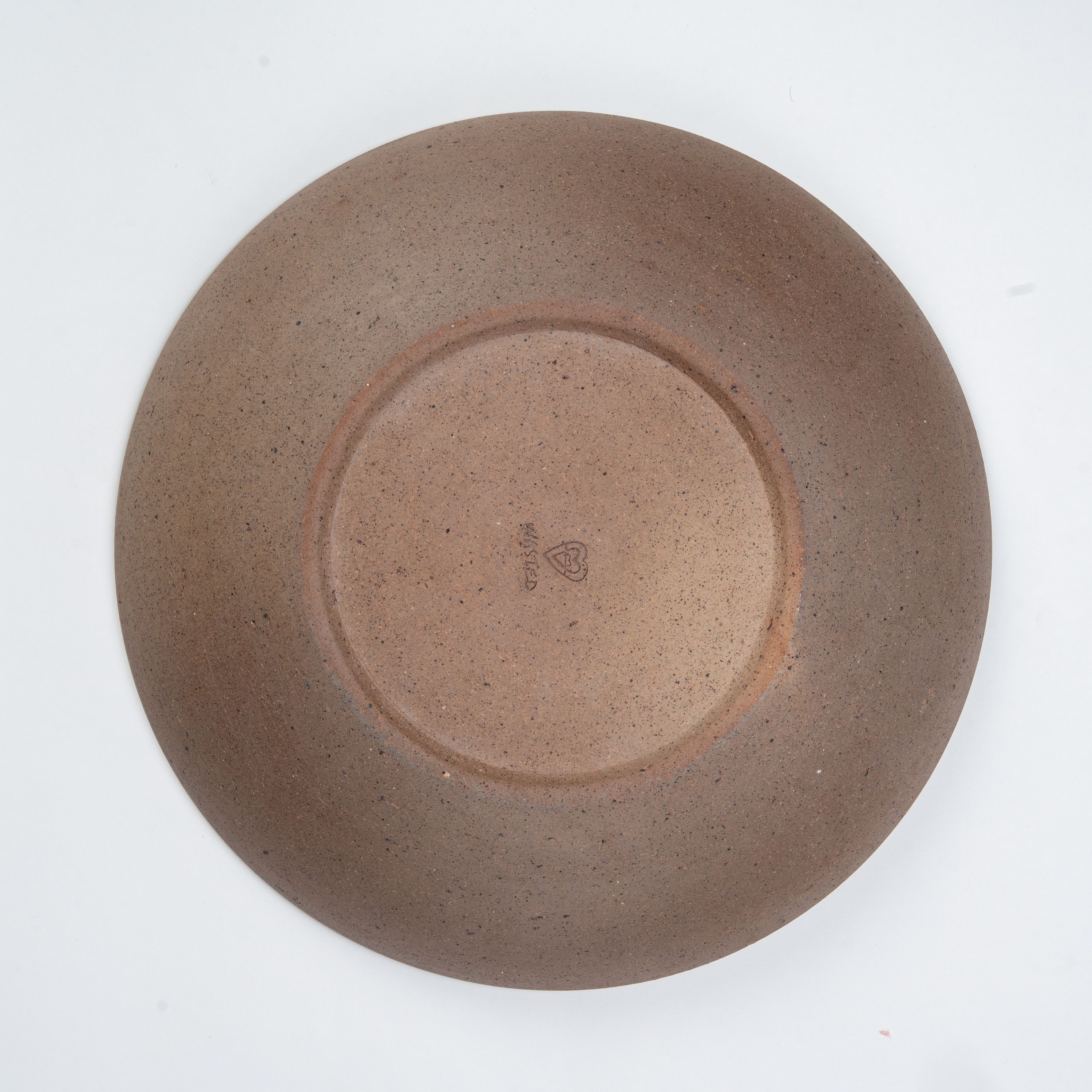Broken Glaze Ceramic Large Plate